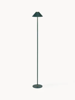 Lámpara de pie pequeña LED regulable Hygge, portátil