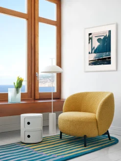 Lámpara de pie pequeña LED regulable Geen-A