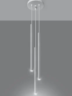 Lámpara de techo artesanal Fideus