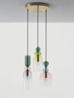 Lámpara de techo cluster Murano