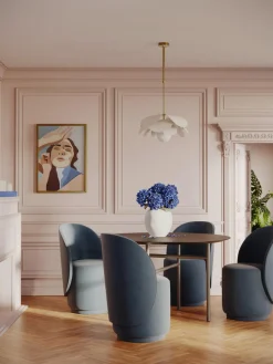 Lámpara de techo de diseño Peony