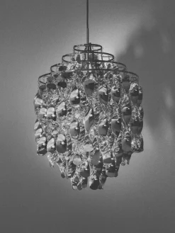 Lámpara de techo de diseño Verner Panton Spiral SP01