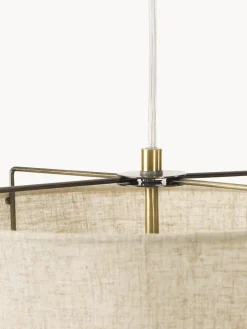 Lámpara de techo de lino Clouds