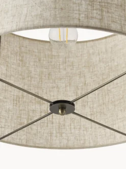 Lámpara de techo de lino Clouds