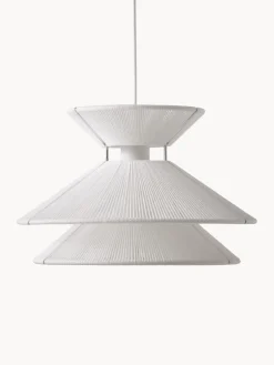 Lámpara de techo de lino Kiku