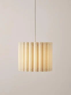 Lámpara de techo de lino Lucina