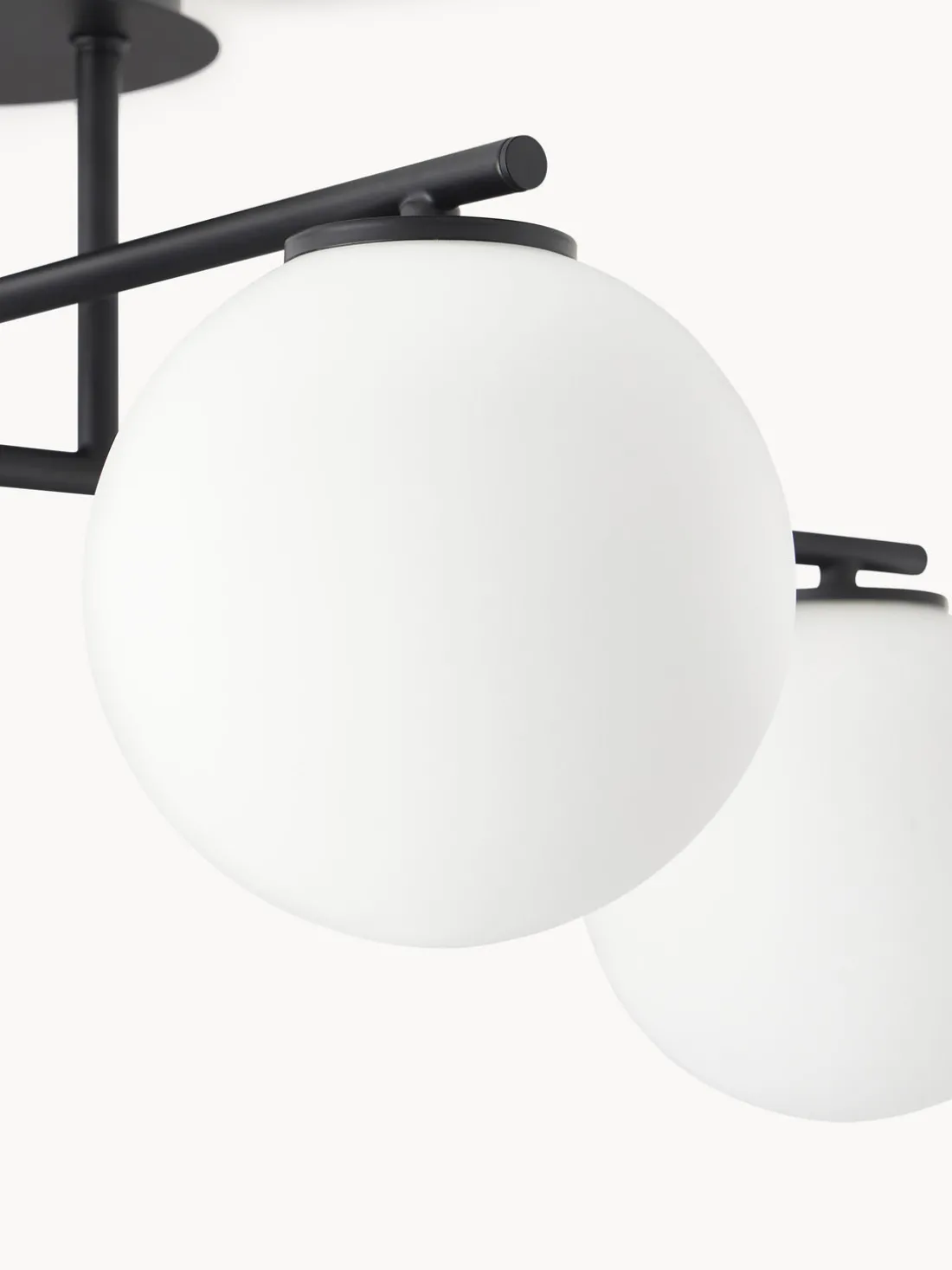 Lámpara de techo de vidrio opalino Atlanta