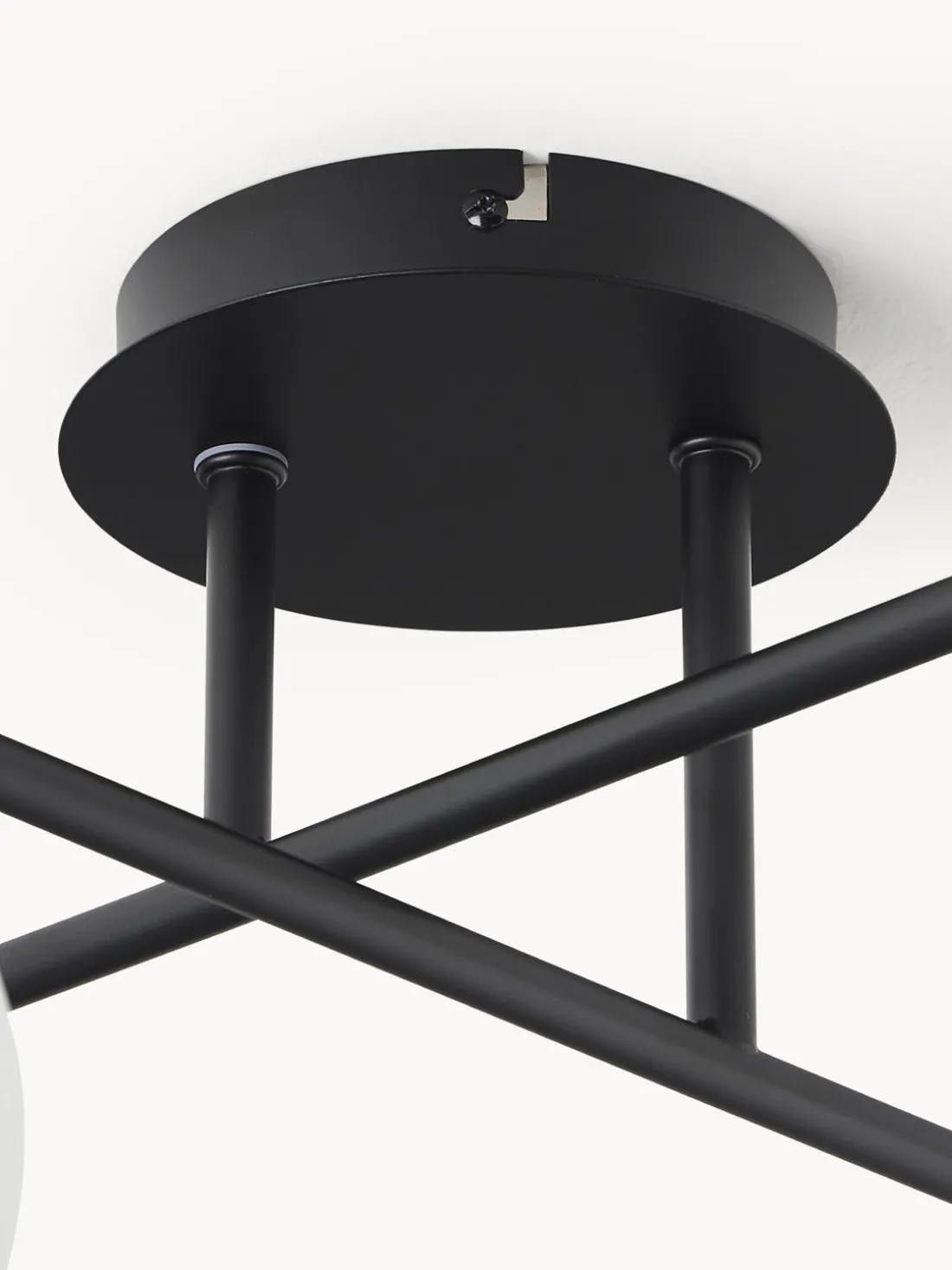 Lámpara de techo de vidrio opalino Atlanta