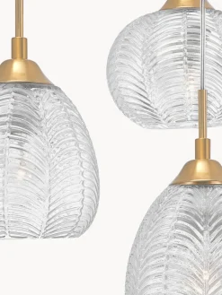 Lámpara de techo de vidrio satinado Vario