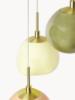 Lámpara de techo de vidrio opalino Josie