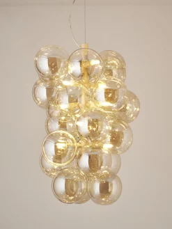 Lámpara de techo de vidrio de diseño Bubbles