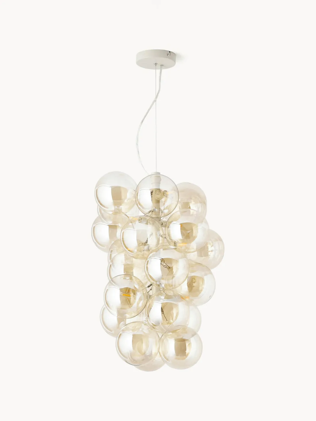 Lámpara de techo de vidrio de diseño Bubbles