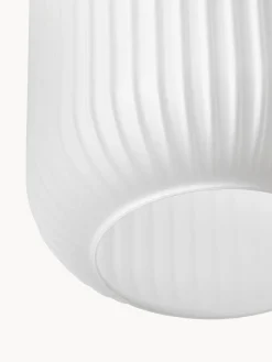 Lámpara de techo de vidrio opalino Candela