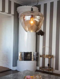 Lámpara de techo de vidrio tintado Bellissimo