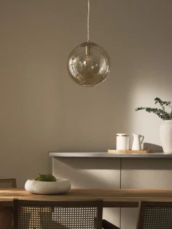 Lámpara de techo de vidrio Bao