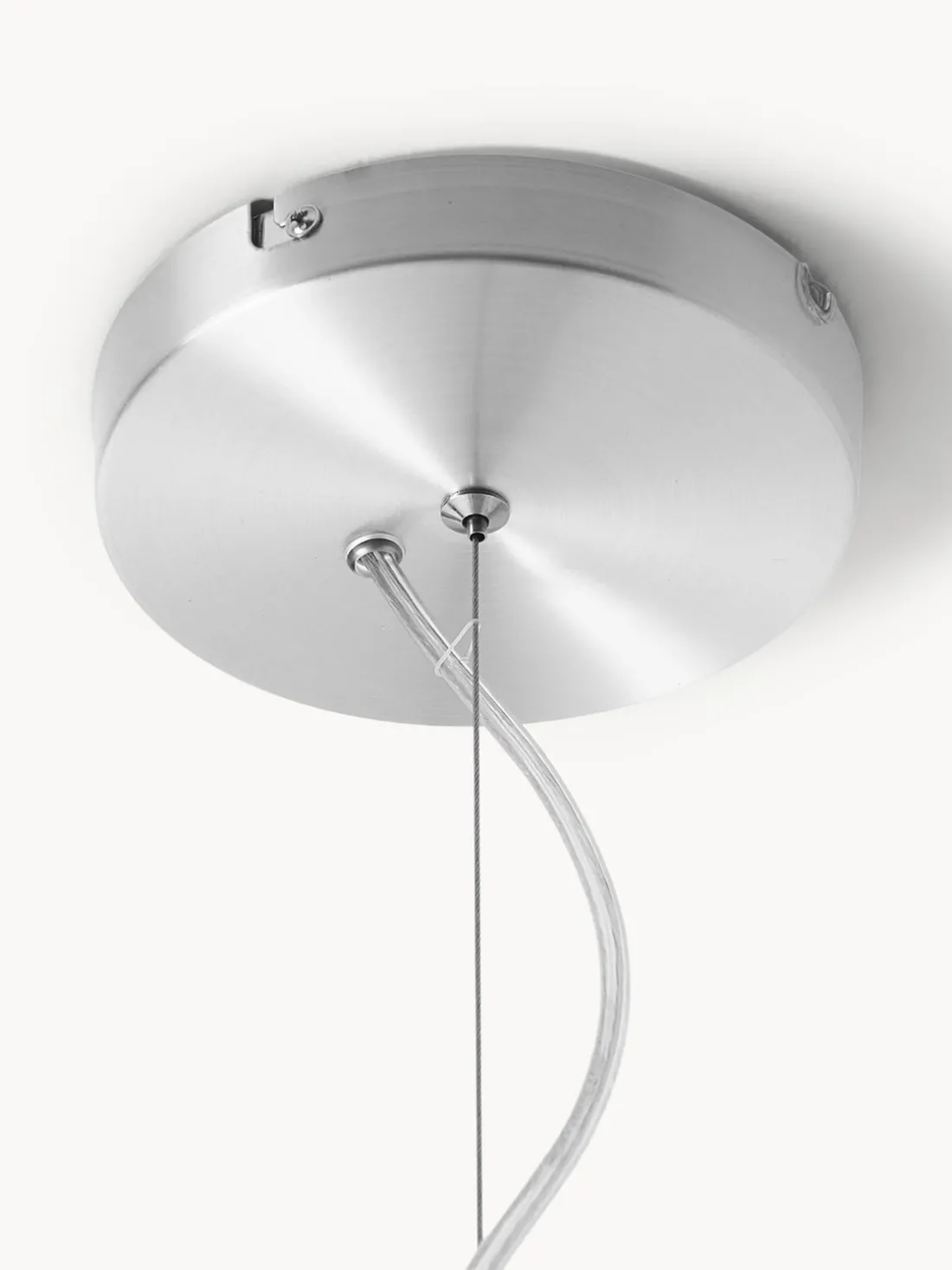 Lámpara de techo de vidrio acanalado Emmi