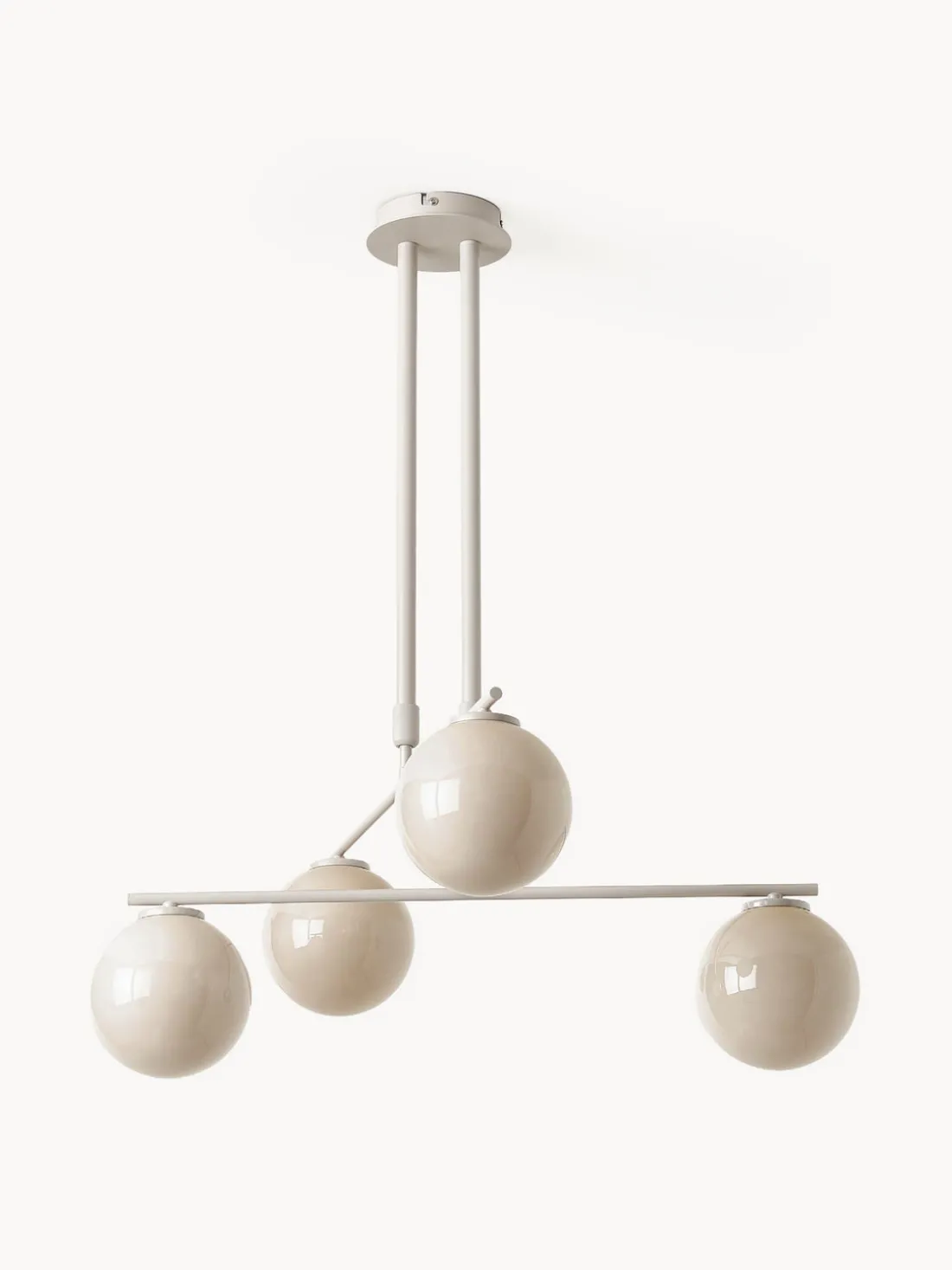 Lámpara de techo de vidrio opalino Atlanta