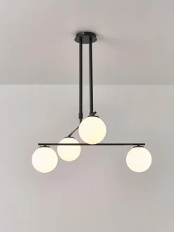 Lámpara de techo de vidrio opalino Atlanta