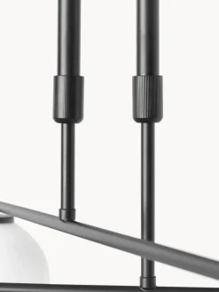 Lámpara de techo de vidrio opalino Atlanta