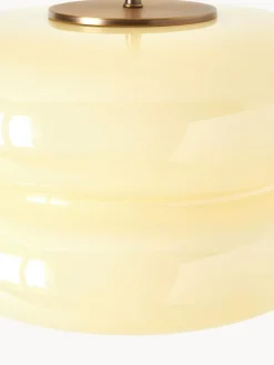 Lámpara de techo de vidrio opalino Baya