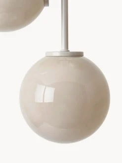 Lámpara de techo de vidrio opalino Atlanta