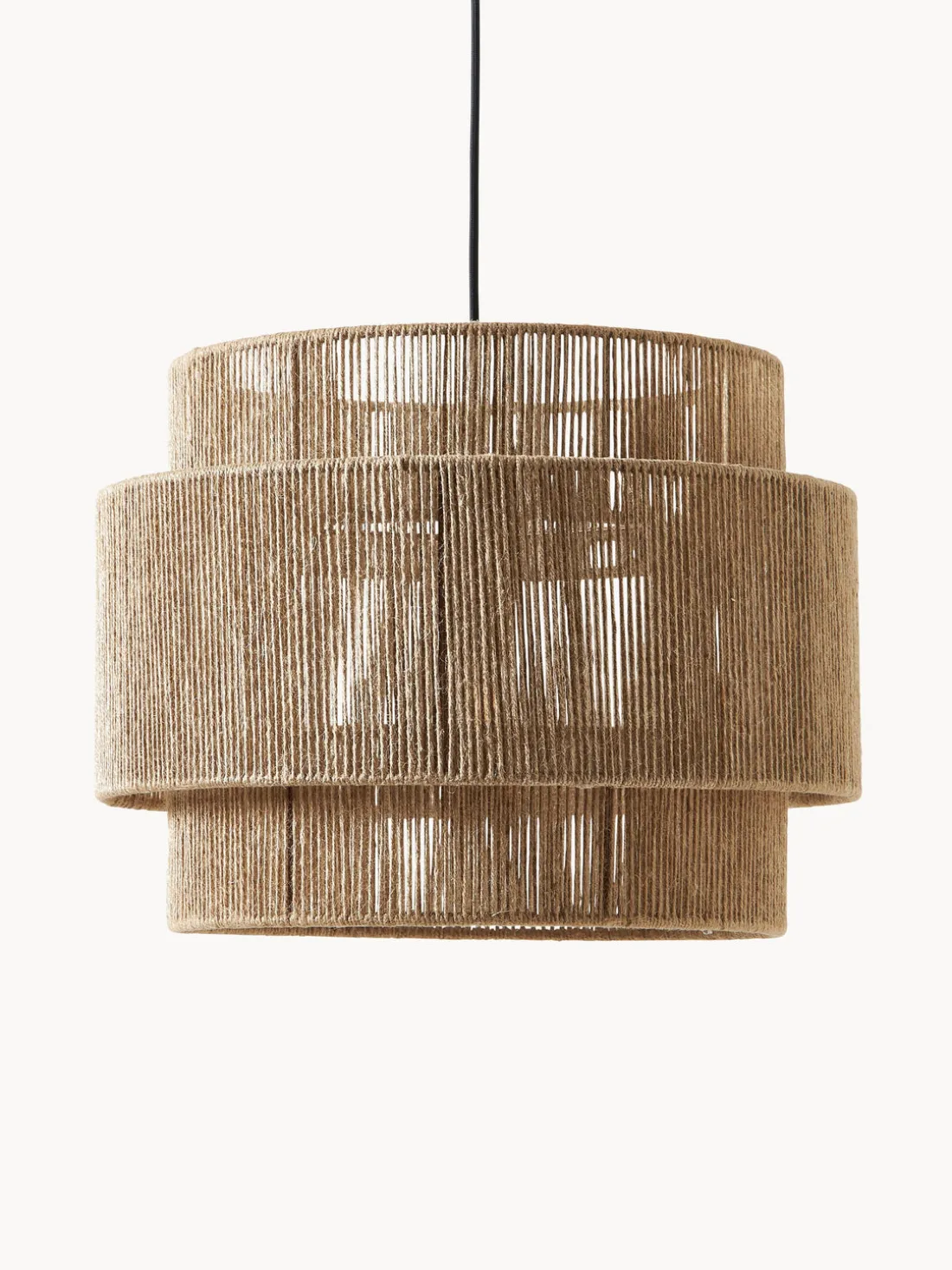 Lámpara de techo de yute Cecillia