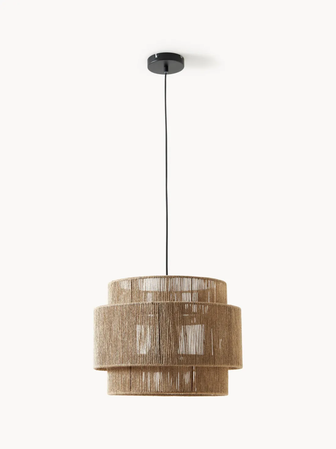 Lámpara de techo de yute Cecillia