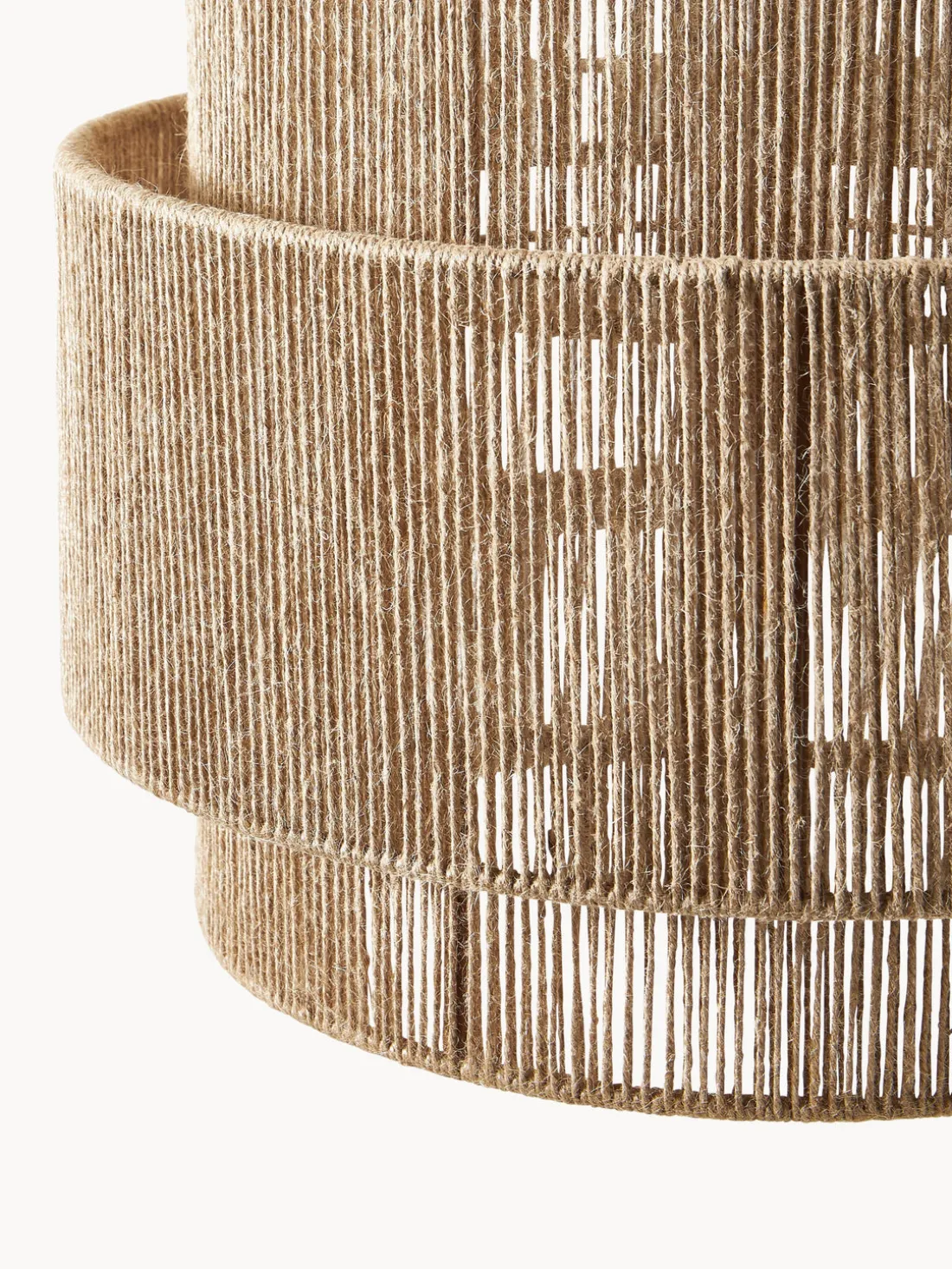 Lámpara de techo de yute Cecillia