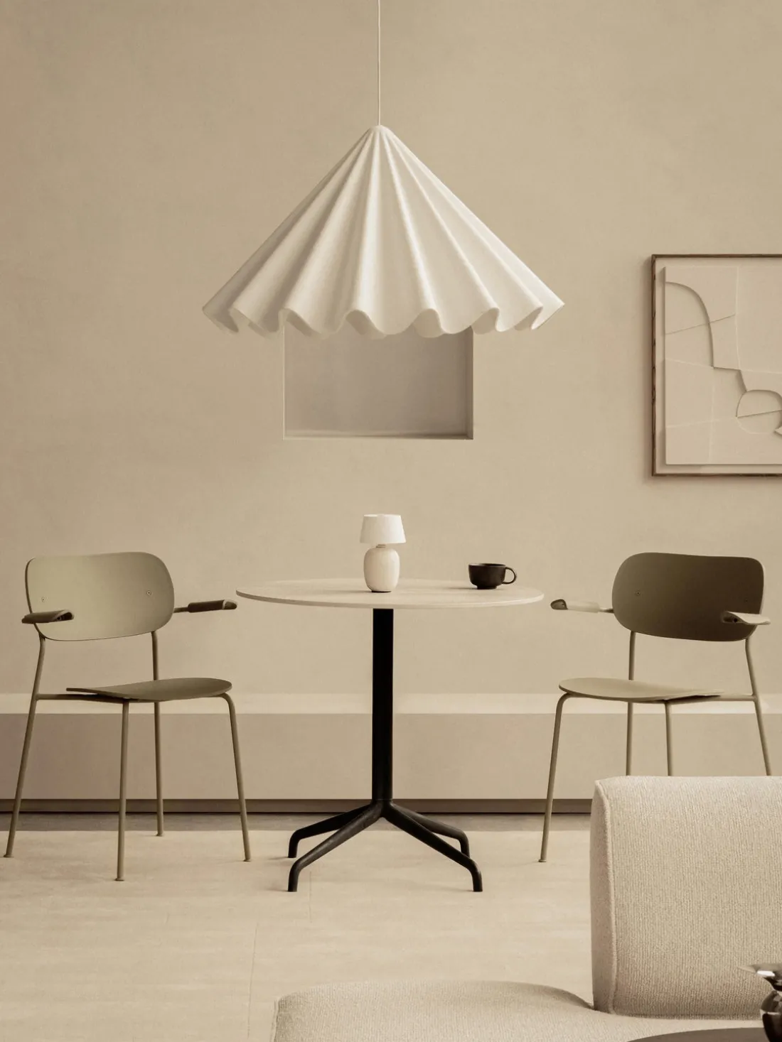 Lámpara de techo grande Dancing, Ø 95 cm