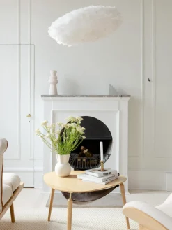 Lámpara de techo grande de plumas Eos Esther, tamaños diferentes