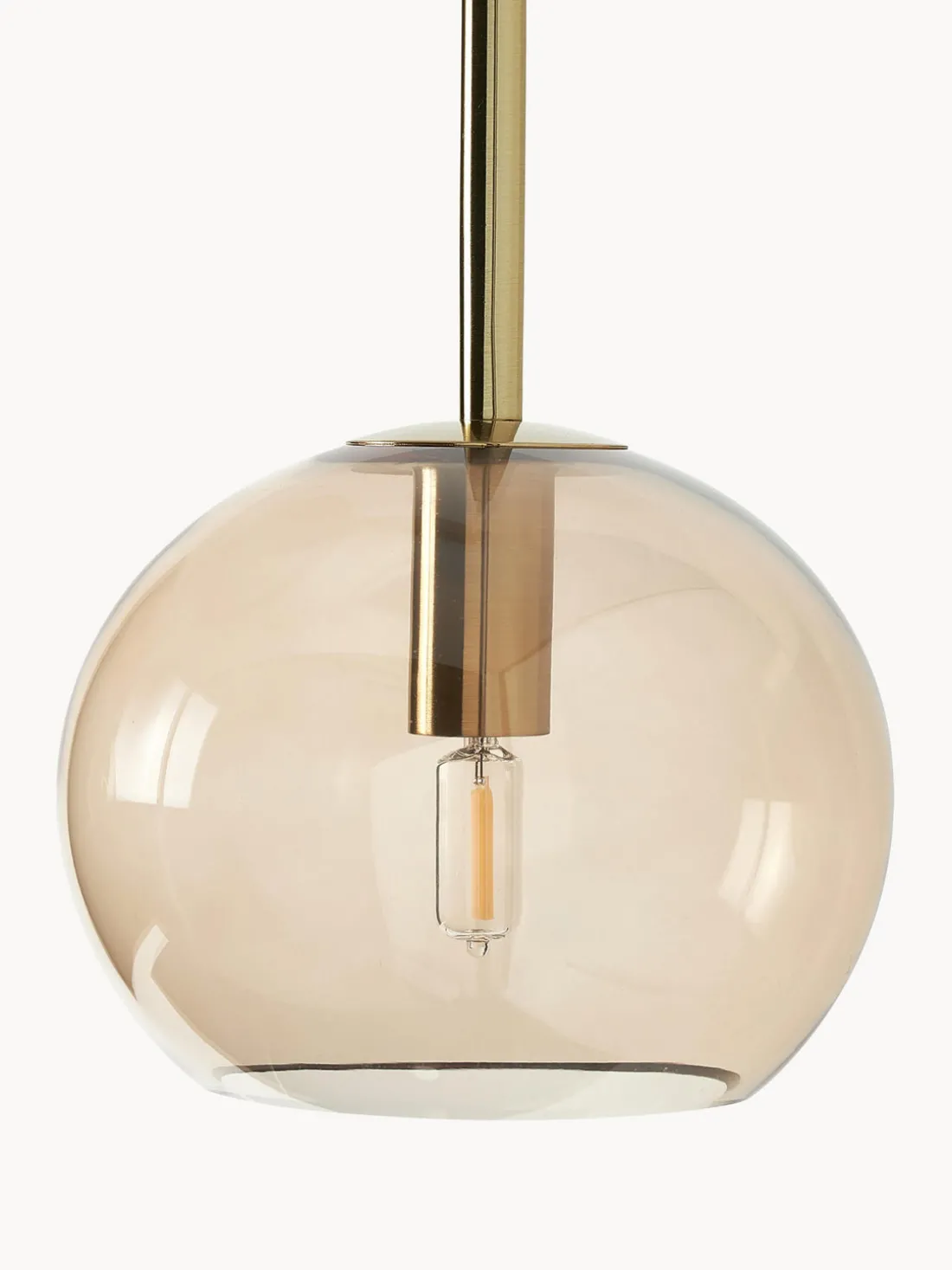 Lámpara de techo grande esferas de vidrio Raquel