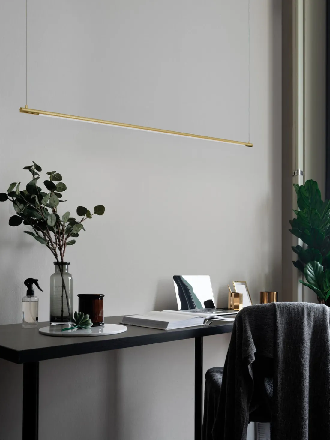 Lámpara de techo grande LED Elettra