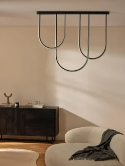 Lámpara de techo grande LED Ivar