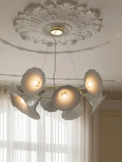 Lámpara de techo grande Petalii