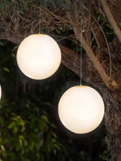 Lámpara de techo LED para exterior con mando a distancia Pianeta, portátil, tamaños diferentes