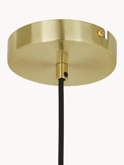 Lámpara de techo pequeña de vidrio Flowy