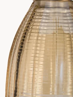 Lámpara de techo pequeña de vidrio Gleaming Gold