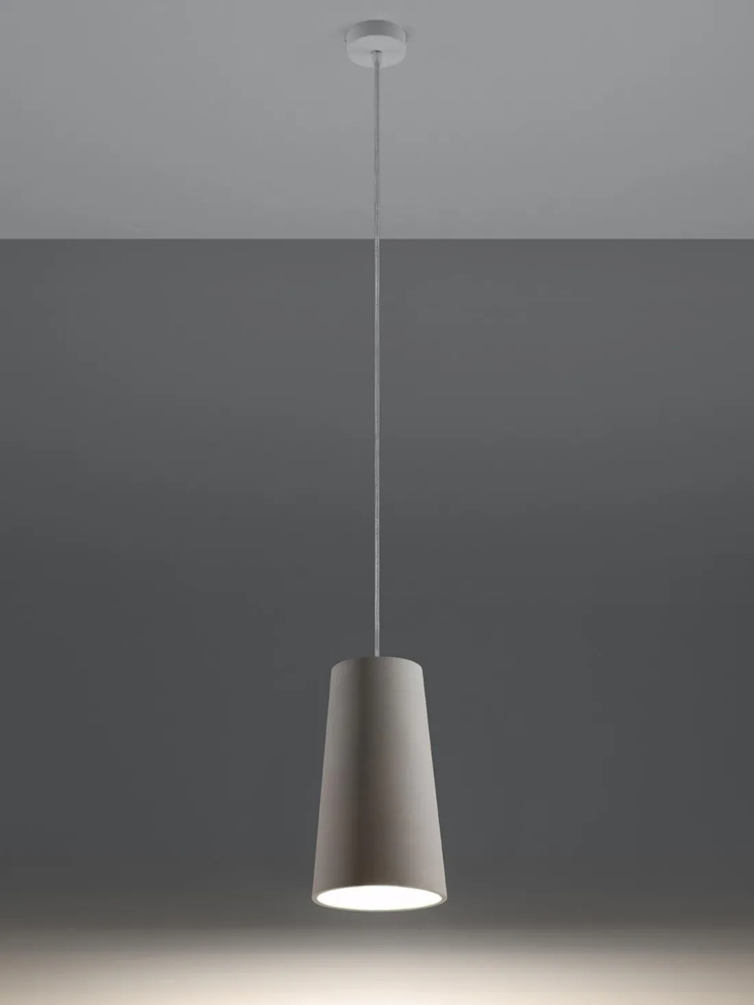 Lámpara de techo pequeña de cerámica Armica