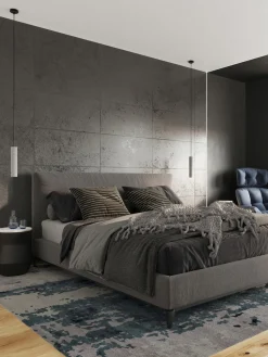 Lámpara de techo pequeña de cemento Fadre