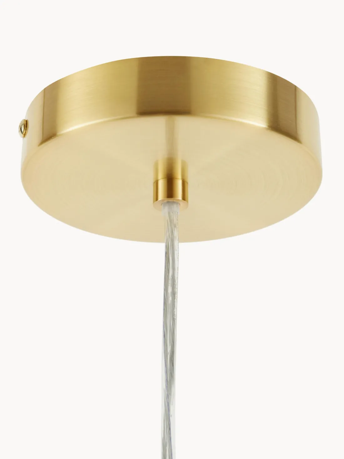 Lámpara de techo pequeña de vidrio Lorna