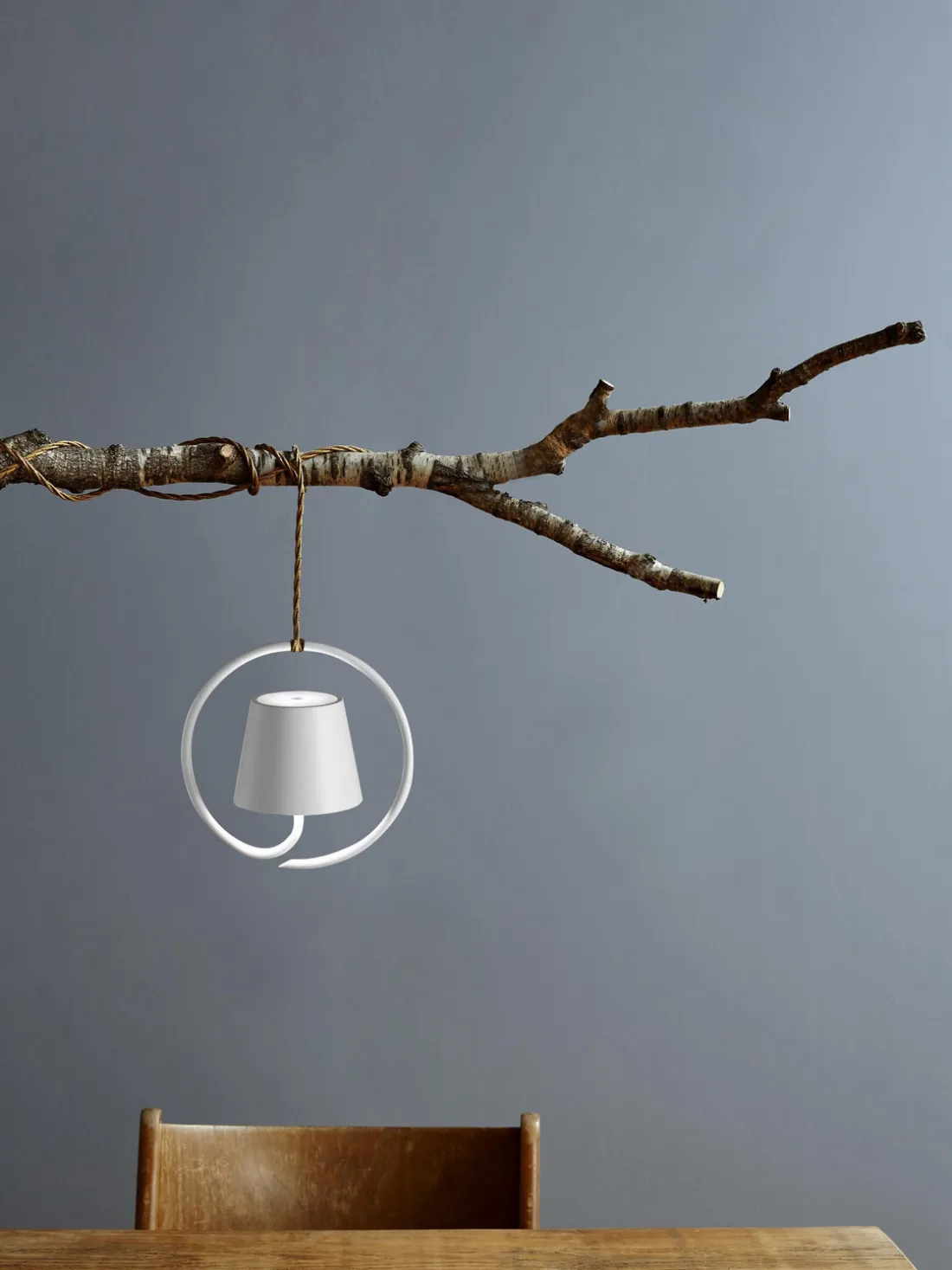 Lámpara de techo pequeña LED para exterior regulable Poldina