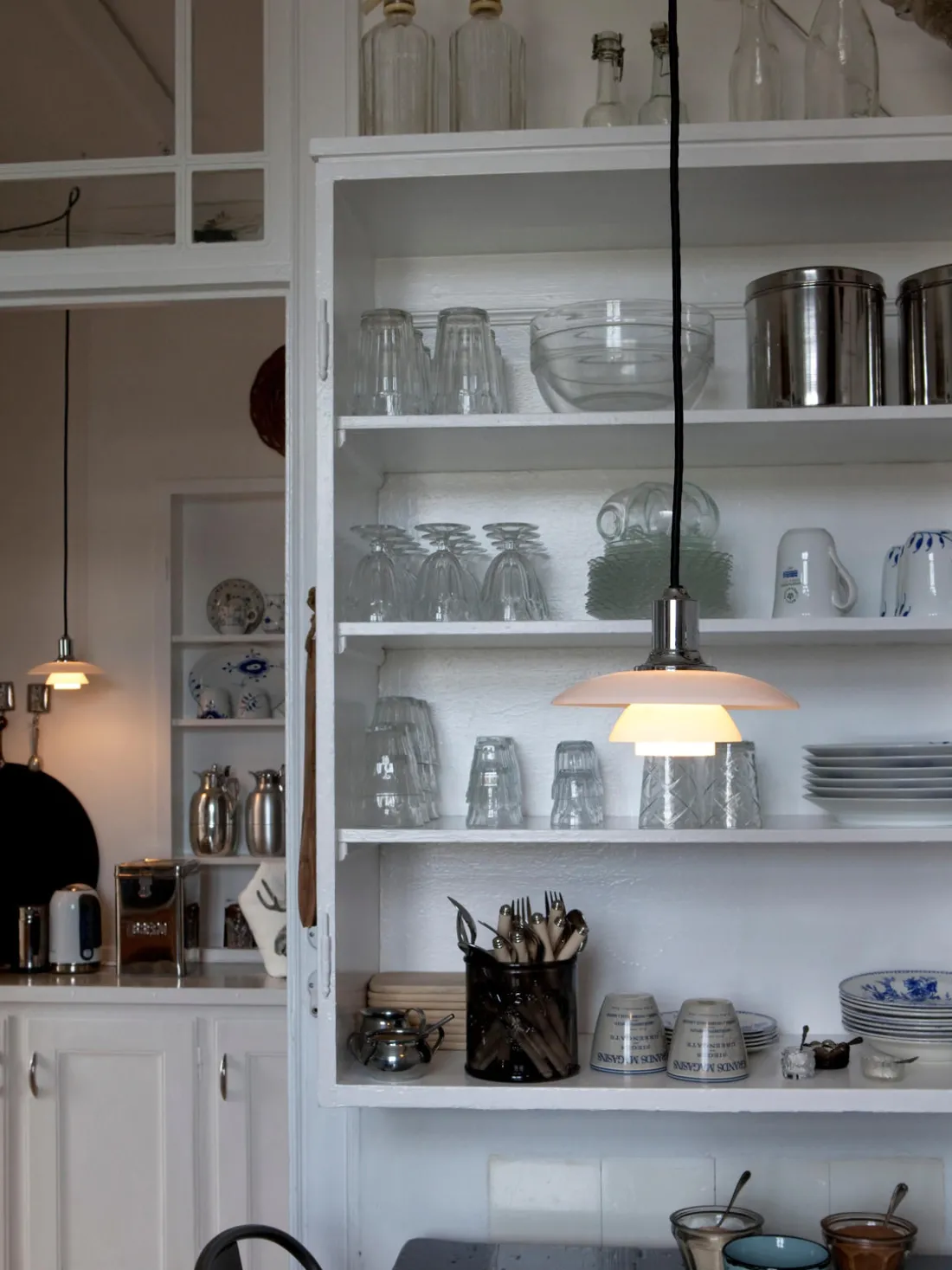 Lámpara de techo pequeña soplada artesanalmente PH 2/1