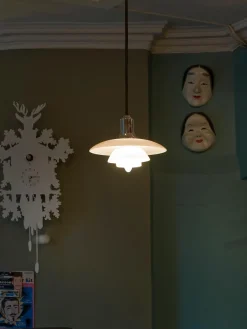 Lámpara de techo pequeña soplada artesanalmente PH 2/1