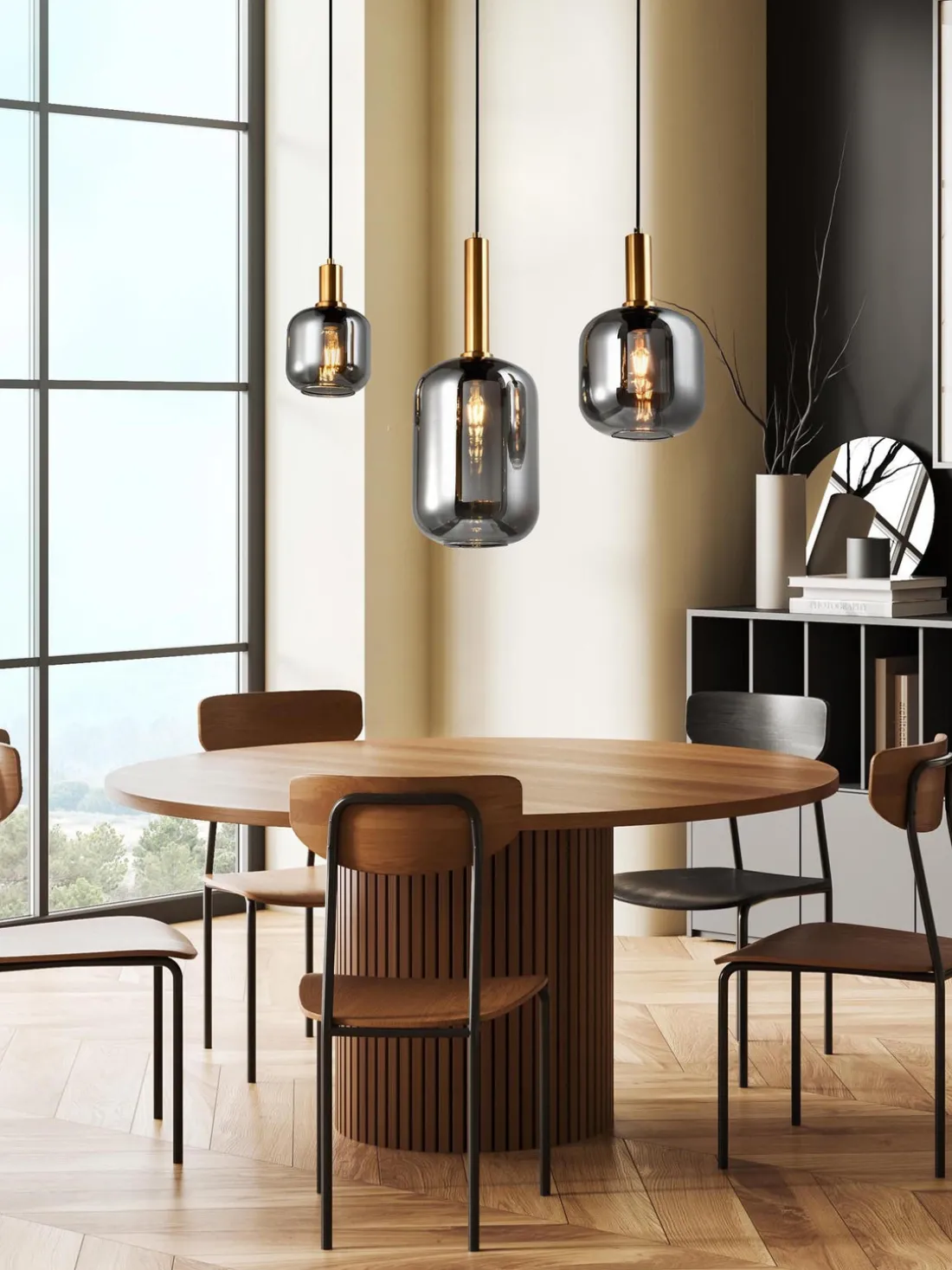 Lámpara de techo Smoky