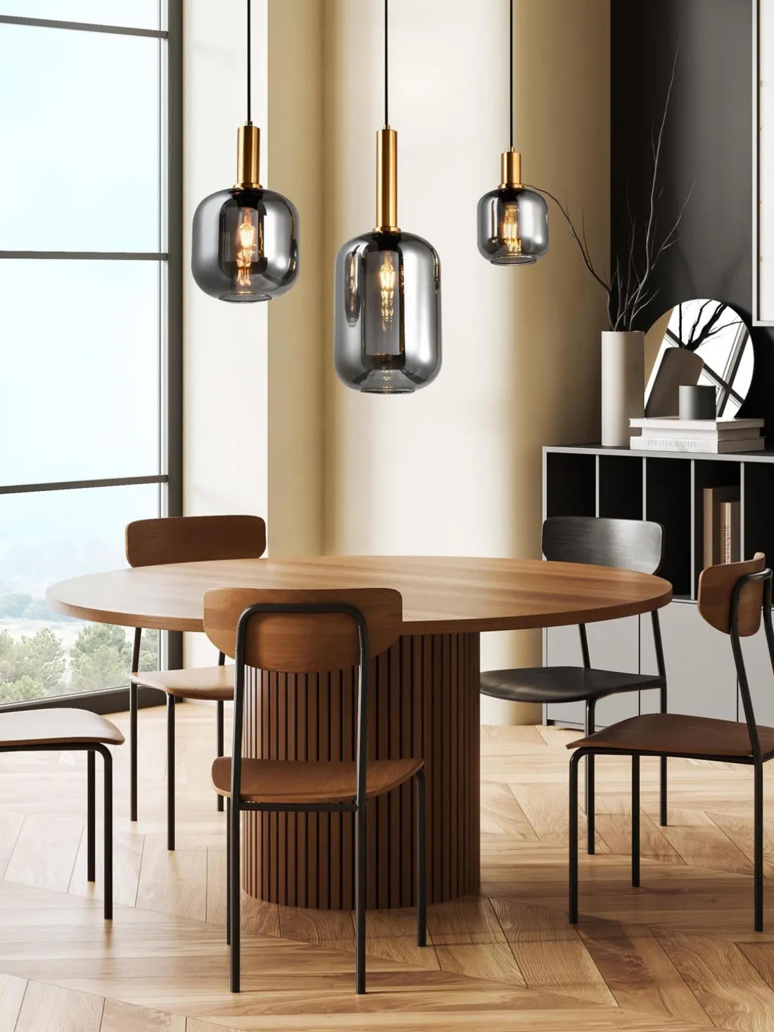 Lámpara de techo Smoky