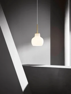 Lámpara de techo soplada VL Ring Crown