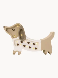 Lámpara infantil LED artesanal regulable Puppy Mini, con función de temporizador