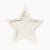 Lámpara infantil LED artesanal regulable Star, con función de temporizador