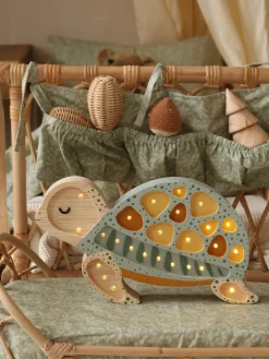 Lámpara infantil LED artesanal regulable con función de temporizador Turtle