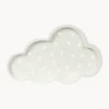 Lámpara infantil LED artesanal regulable Cloud, con función de temporizador
